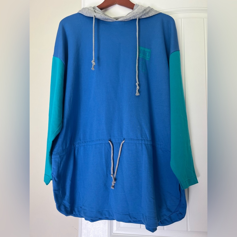 Vtg Jacques Moret Sport 90s Hoodie | Size X-Large